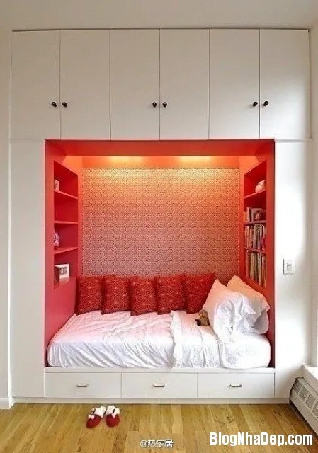 Những kiểu giường sáng tạo cho không gian hẹp