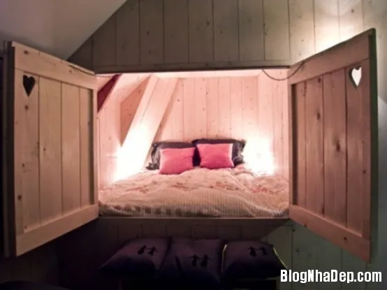 Những kiểu giường sáng tạo cho không gian hẹp