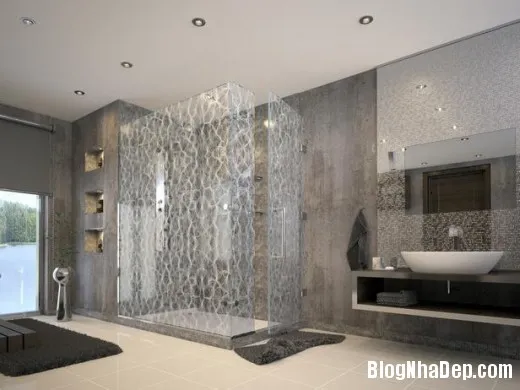 Những mẫu phòng tắm được thiết kế một cách hài hòa, tinh tế và sang trọng