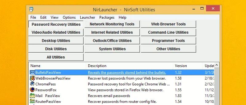 15 tiện ích NirSoft Mỗi người dùng Windows nên có