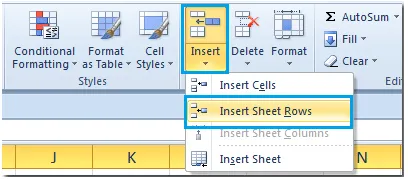 3 Cách Chèn Nhiều Hàng/ Cột trống trong Excel cùng một lúc