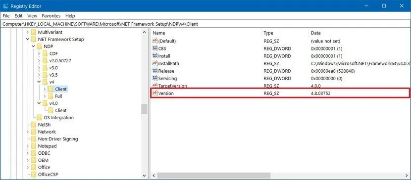 3 Cách kiểm tra phiên bản .NET Framework trên Windows 10 nhanh