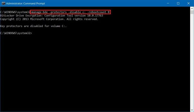 3 Cách tạm dừng mã hóa BitLocker để thực hiện các thay đổi hệ thống trên Windows 10
