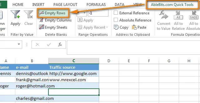 3 Cách Xóa Các Hàng Trống trong Excel nhanh