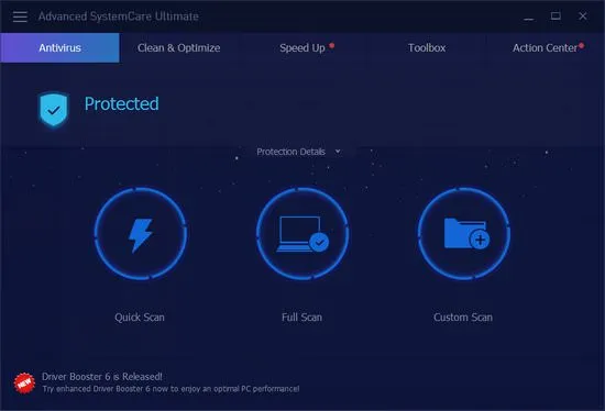 Advanced SystemCare Ultimate 12.0.1.90 – Tối ưu hóa máy tính