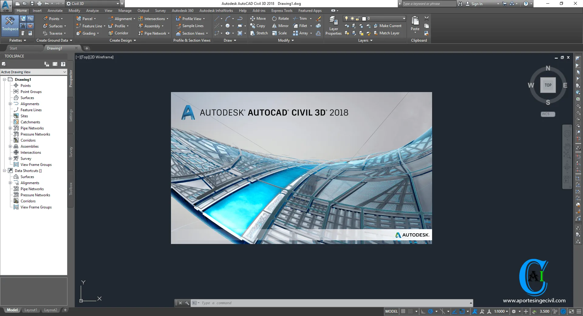 Autodesk AutoCAD Civil 3D 2018 Full + KeyGen