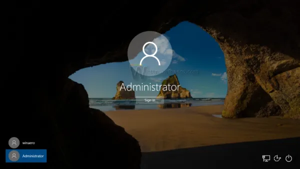 Bật hoặc Tắt tài khoản Administrator trong Windows 10