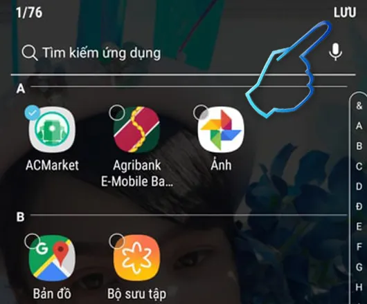 Cách Ẩn ứng dụng trên điện thoại Samsung