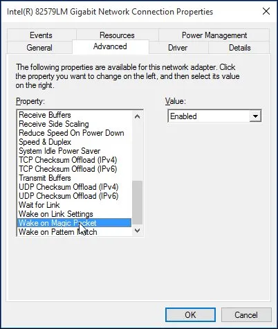 Cách bật Wake-On-Lan (WOL) trong Windows 10