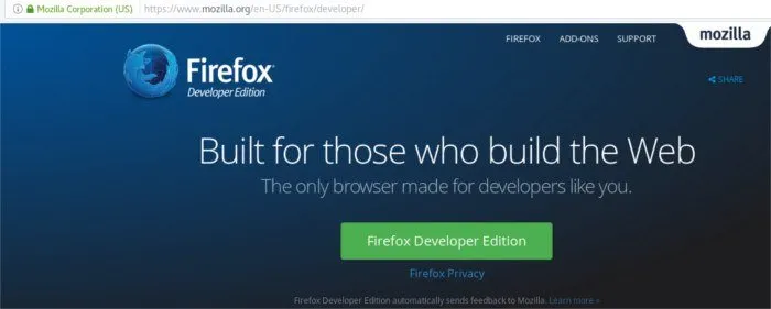 Cách cài đặt Firefox Developer Edition trong Linux