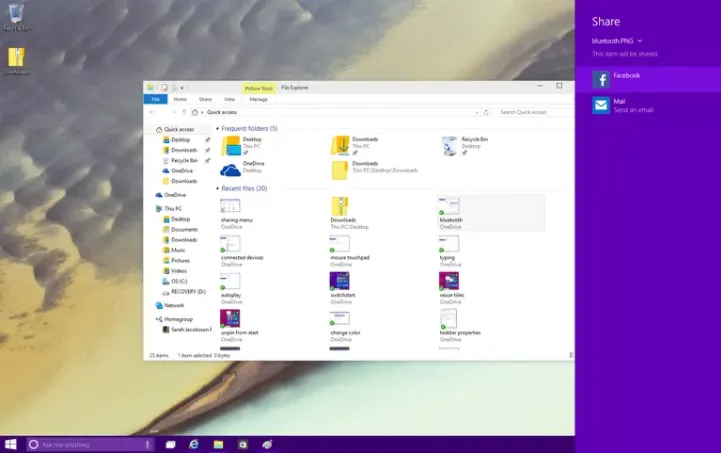 Cách chia sẻ File nhanh chóng trong Windows 10