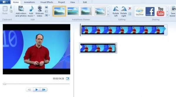 Cách chỉnh sửa Video trong Windows Movie Maker