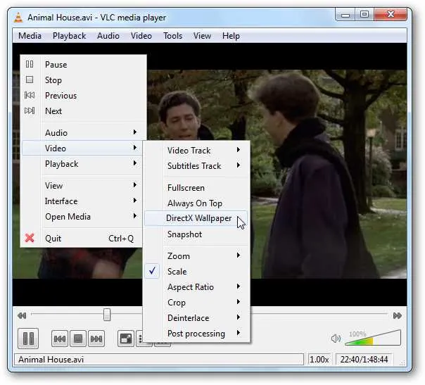 Cách đặt Video làm Hình nền Máy tính với VLC nhanh