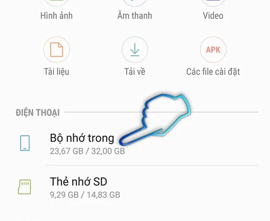 Cách di chuyển “ứng dụng” và “dữ liệu” sang thẻ nhớ trên Samsung, Oppo nhanh