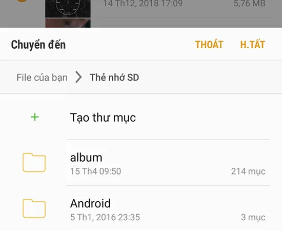 Cách di chuyển “ứng dụng” và “dữ liệu” sang thẻ nhớ trên Samsung, Oppo nhanh