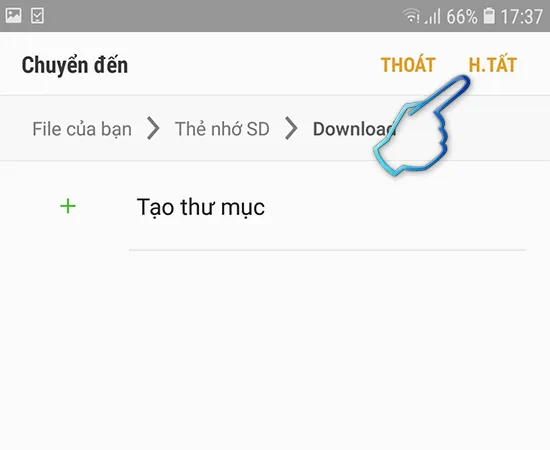 Cách di chuyển “ứng dụng” và “dữ liệu” sang thẻ nhớ trên Samsung, Oppo nhanh