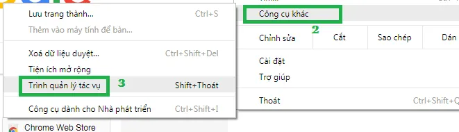 Cách Mở và Sử dụng Trình quản lý Tác vụ Google Chrome