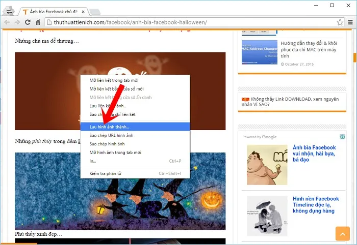 Cách siêu nhanh để lưu hình ảnh từ một trang web