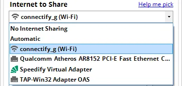 Cách sử dụng Connectify Hotspot để phát Wifi trên máy tính