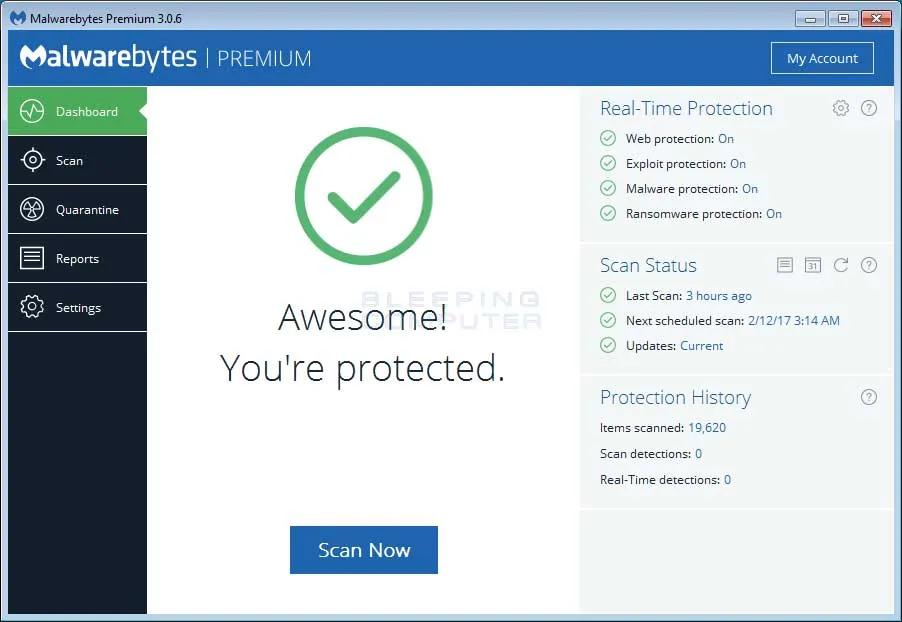 Cách Sử dụng Malwarebytes Anti-Malware để Quét và Xóa Phần Mềm Độc Hại khỏi máy tính