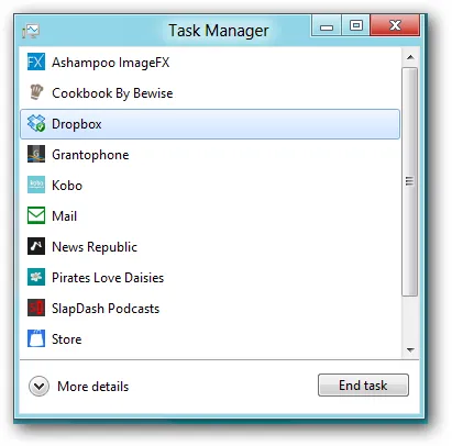 Cách sử dụng Task Manager trên Windows 8, 10