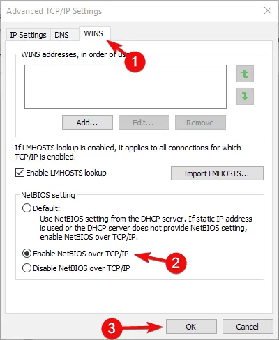 Cách Sửa lỗi “Error code: 0x80070035 The network path was not found”