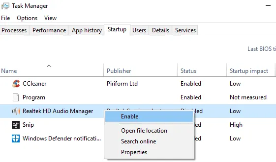 Cách tải và Cài đặt lại Realtek HD Audio Manager trong Windows