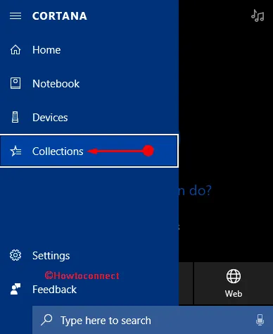 Cách Tạo Collections trong Cortana Windows 10