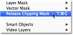 Cách tạo một Clipping Mask trong Photoshop