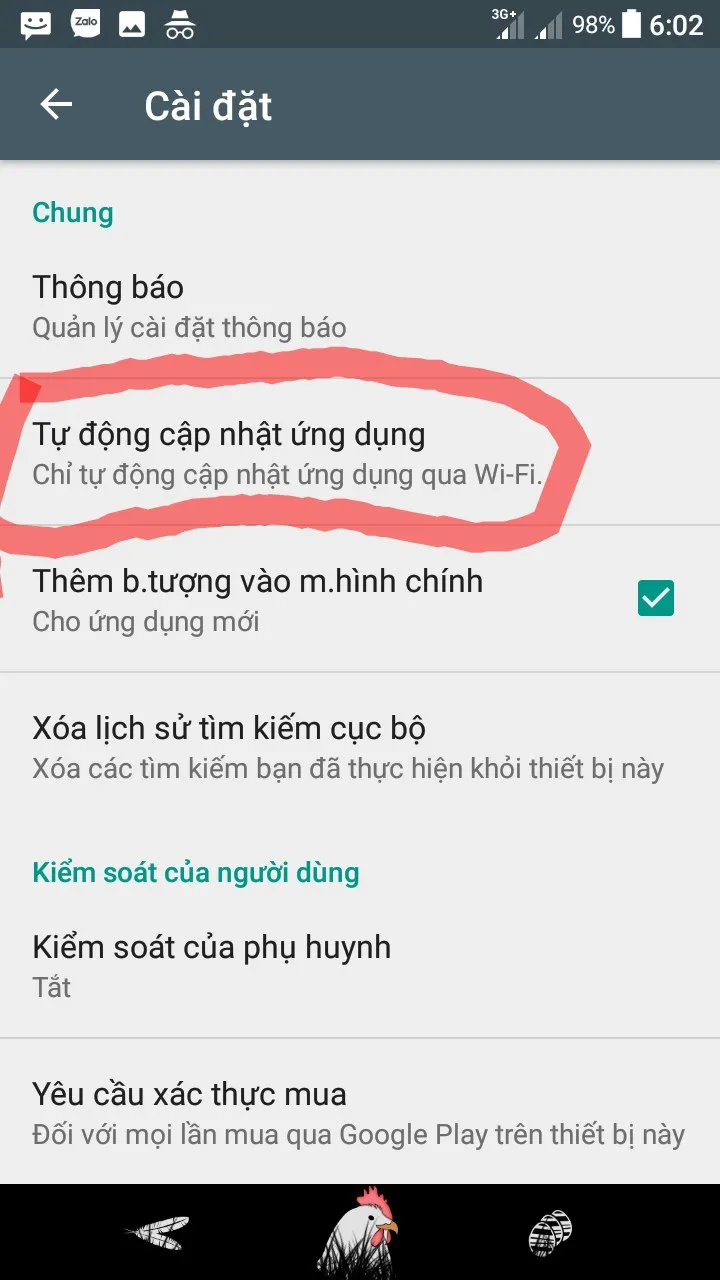 Cách tắt cập nhật ứng dụng tự động trên điện thoại Android của bạn