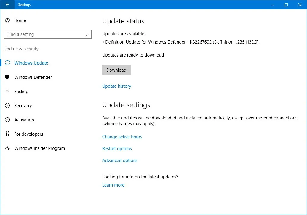 Cách Tắt “Windows Update” trong Windows 10