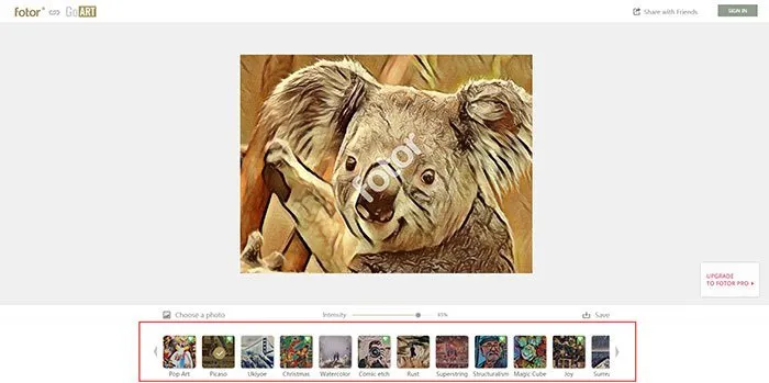 Cách thêm hiệu ứng nghệ thuật vào ảnh trên Internet và trên máy tính miễn phí
