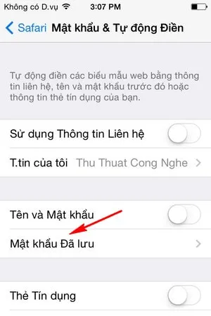 Cách xem mật khẩu đã lưu trong trình duyệt Safari trên iPhone/ iPad/ Macbook