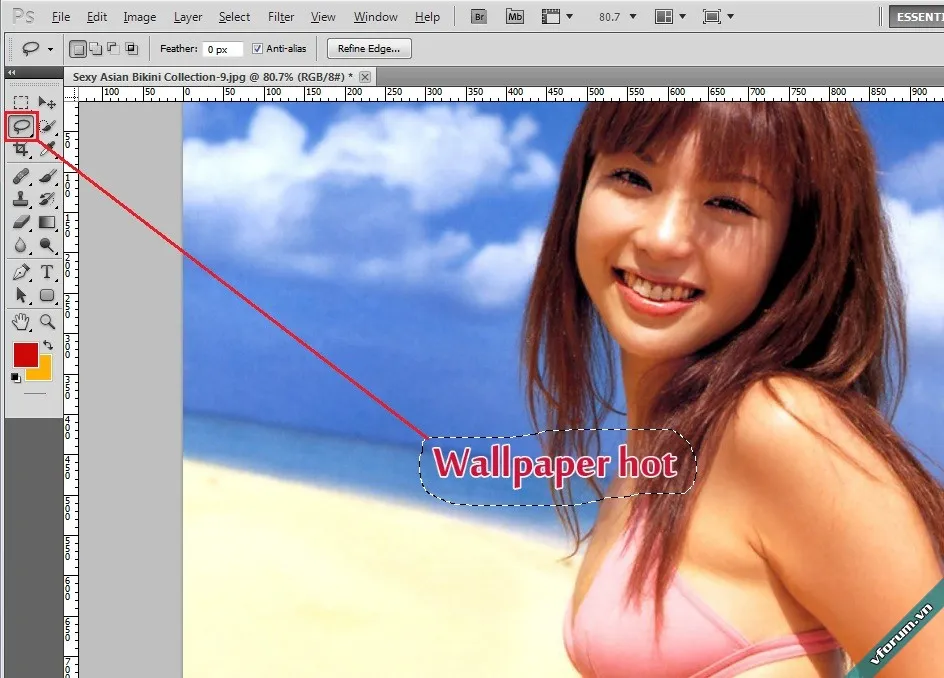 Cách Xoá bỏ chữ trong hình ảnh bằng Photoshop nhanh