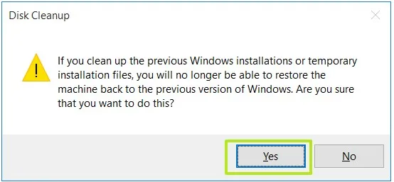 Không xóa được Folder Windows.old khi nâng cấp lên Windows 10