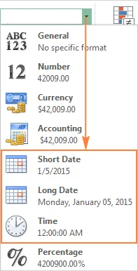 Cài đặt Định dạng Ngày Tháng Năm trong Excel