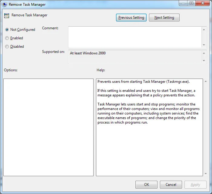 Chia sẻ cách mở khóa Task manager trên Windows