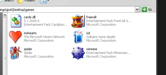 Chơi game cổ điển của Windows XP trên Win 7, 8x