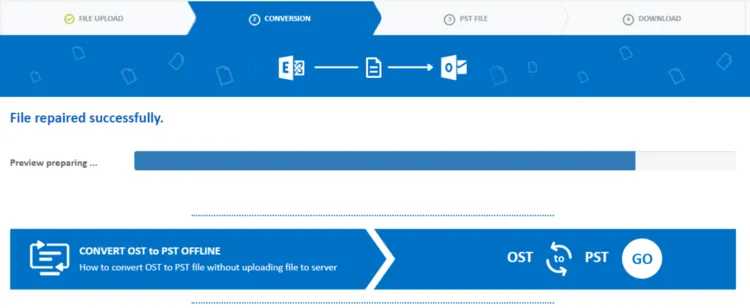 Dễ dàng chuyển đổi định dạng OST sang PST với Online OST to PST Converter