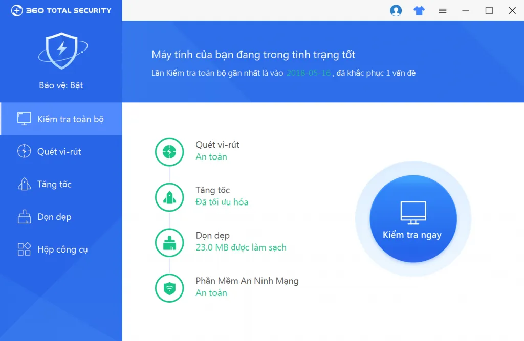 Download 360 Total Security 10.8.0.1112 License key – Bảo vệ máy tính toàn diện