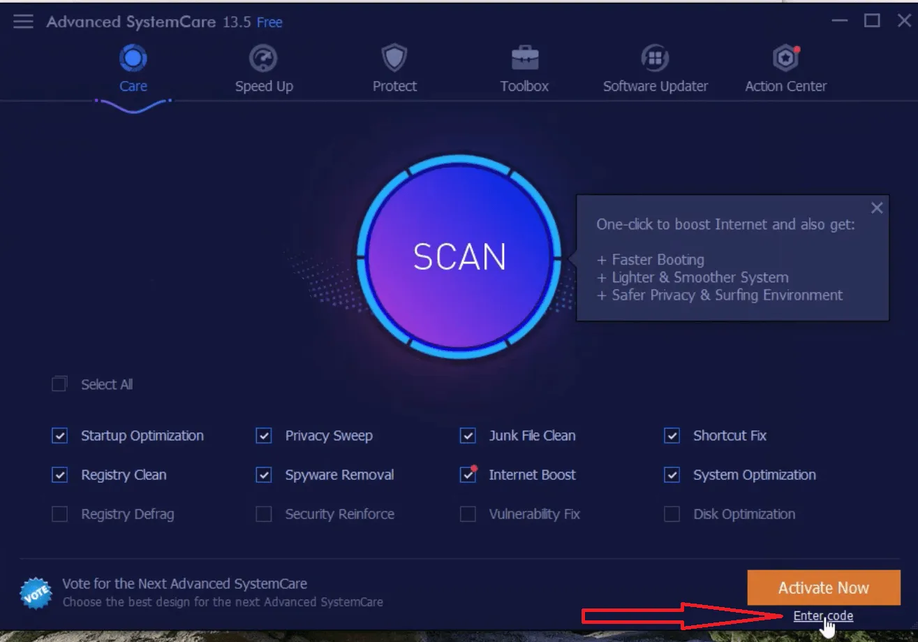 Download Advanced SystemCare 13 Pro full Cờ-rắc