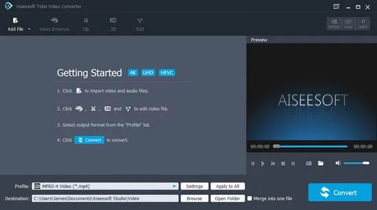 Download Aiseesoft Total Video Converter 9.2.26 – Chuyển đổi định dạng Video