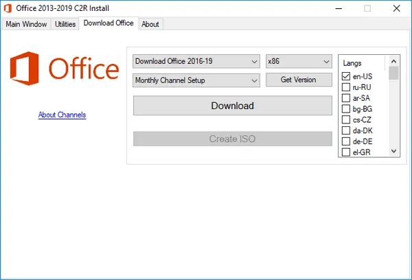 Download Office 2013-2019 C2R Install 6.5.3 + Lite|| Cài Office Online, tùy biến …