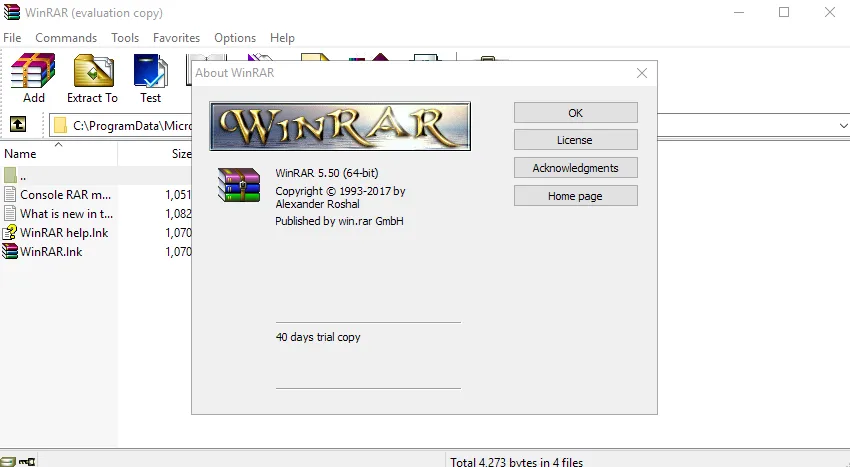 Download phần mềm giải nén Winrar 5.71 [32 bit + 64 bit] + k ey mới nhất