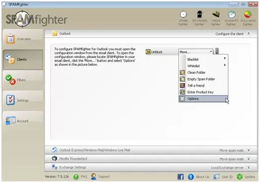 Download Spamfighter Pro 7.6.104 serials & keys