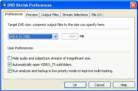 Downloand DVD Shrink 3.2 – Phần mềm ghi, sao lưu đĩa DVD