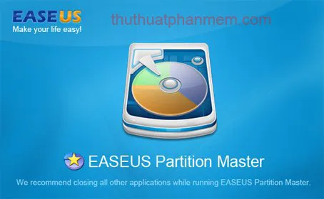 EASEUS Partition Master 12.9 -Phần mềm chia ổ đĩa tốt nhất!