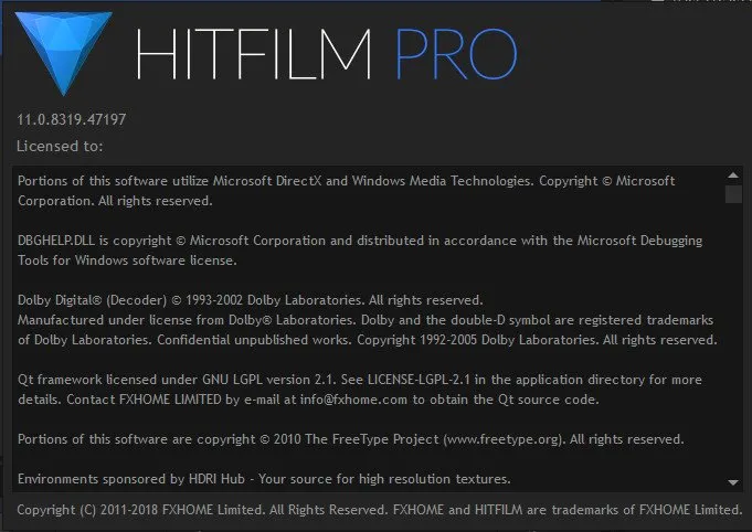 HitFilm Pro 11 – Phần mềm chỉnh sửa Video làm phim chuyên nghiệp