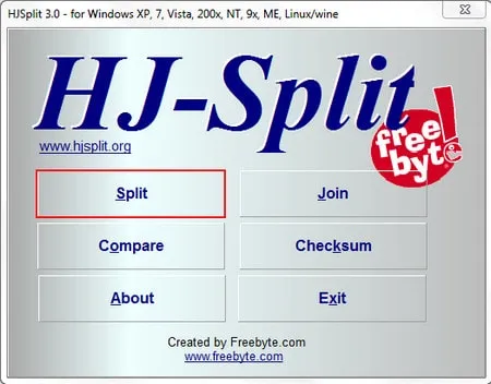 Hjsplit 3.0 – Phần mềm nối file, chia nhỏ file tốt nhất