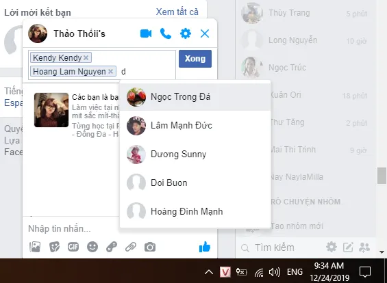 Hướng dẫn cách Tạo Nhóm Chat trên Facebook, Messenger